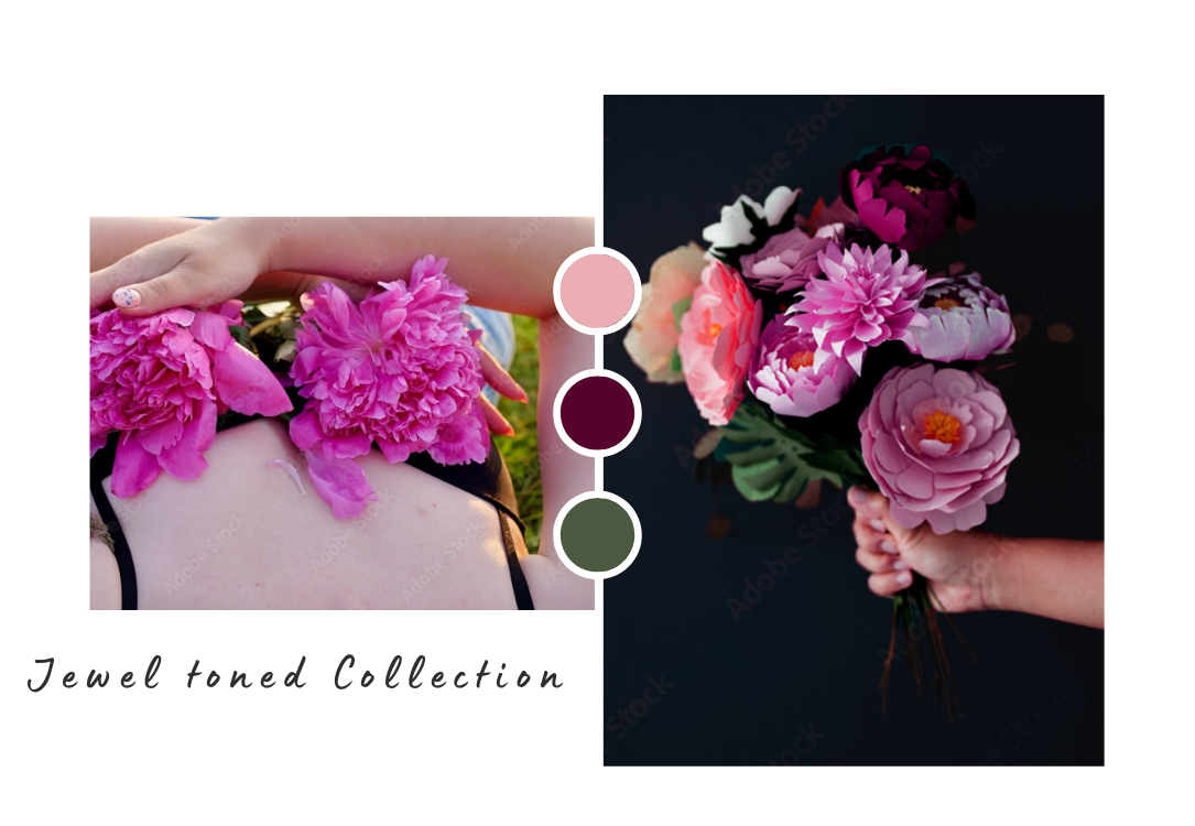 Jewel toned Collection